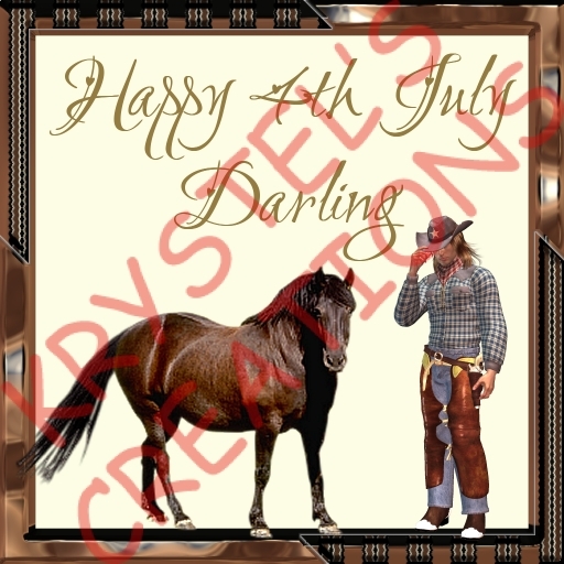 HID25 Happy 4th July Darling (Wear Me)