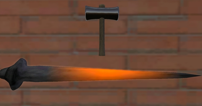 Smith Hammer and Sword