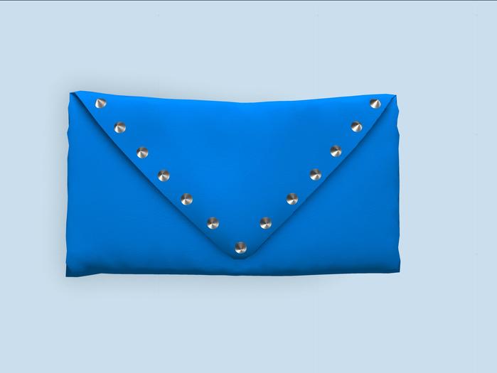 :::Podium::: Clutch NEON blue