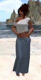 Maxi Skirt - Blue Denim