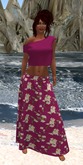 Maxi Skirt - Magenta