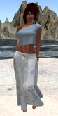 Maxi Skirt - Pale Blue