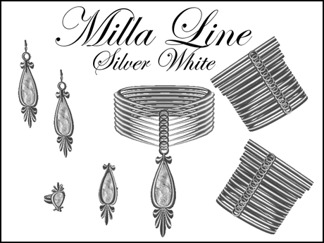 Second Life Marketplace - MILLA SILVER WHITE