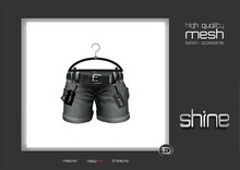  shine by [ZD] - MESH - Cargo Shorts
