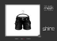  shine by [ZD] - MESH - Cargo Shorts