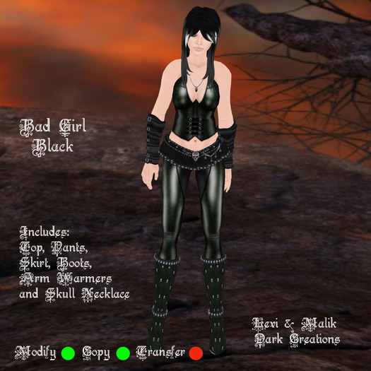 Bad Girl Black