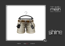  shine by [ZD] - MESH - Cargo Shorts