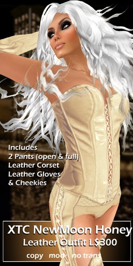 XTC NewMoon Leather Outfit Honey