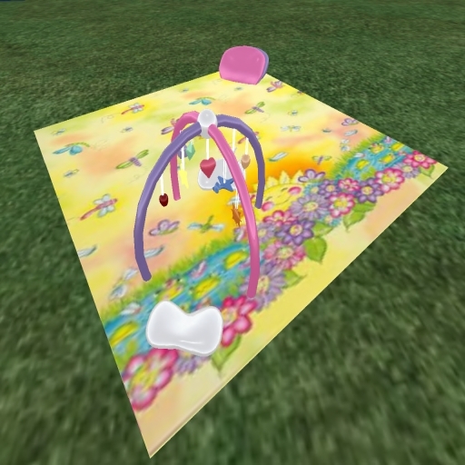 *TLD*Baby Play Blanket w/cuddles-Sunny Days