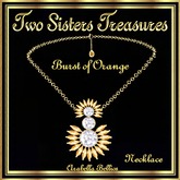 TST - JULIET OLIVE GARNET NECKLACE YG