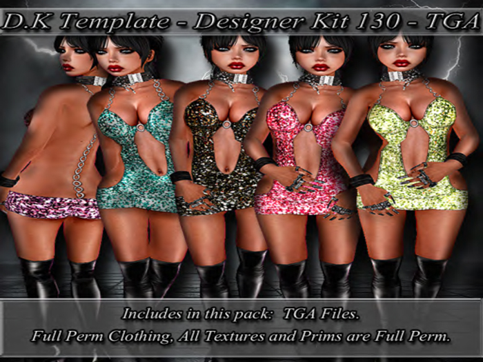 D.K Template - Designer Kit 130 - TGA