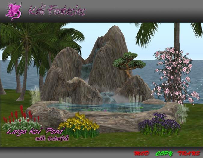 Large Koi Pond 15x19x10 