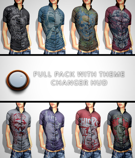 PIXLIGHTS SHORT SLEEVES FULL PACK WITH HUD