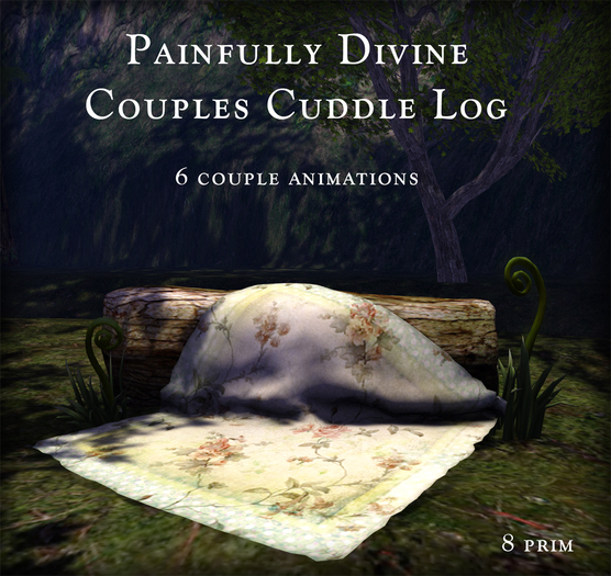 Painfully Divine Couples Cuddle Log