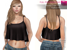 MI86964 Flouncy Crop Top - Fashion Kit