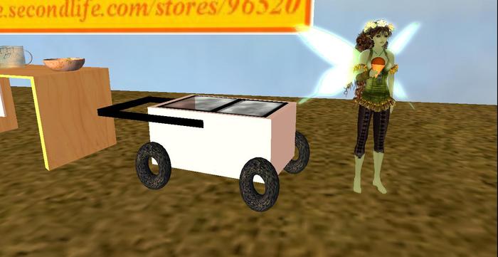 ice cream cart petite