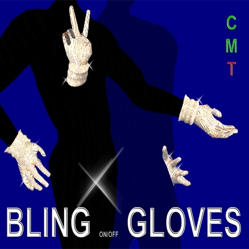 EXTRAVAGANT BLING GLOVES