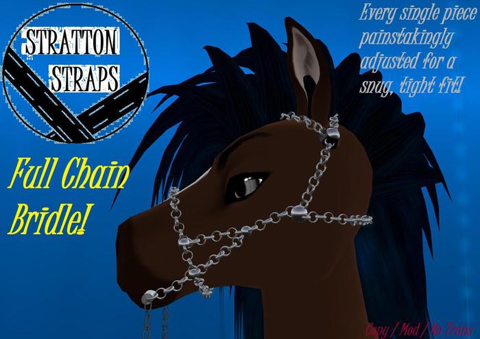 ~Stratton Straps~ FULL Chain Bridle