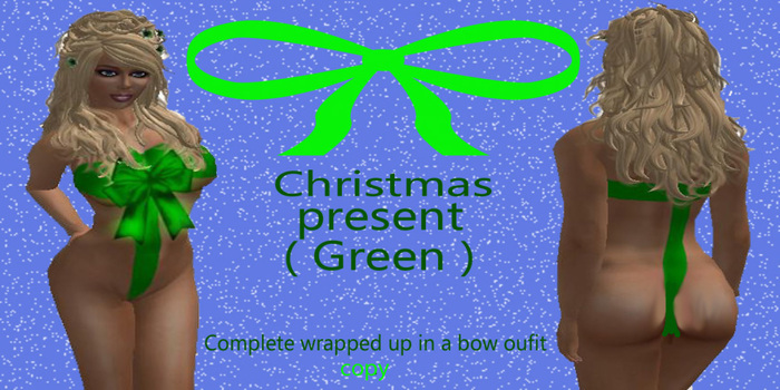 CHRISTMAS PRESENT ( GREEN )