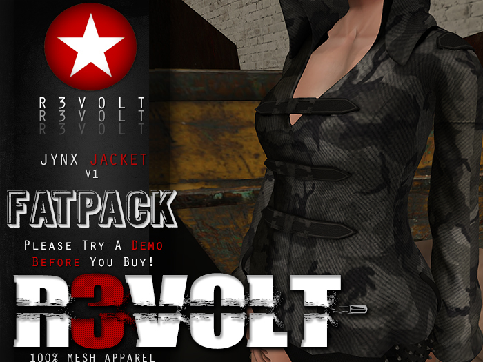 [R3] FATPACK Jynx Strapped Jacket [V1]