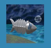 Wingsong 7Seas Critter - Fish Skeleton Box