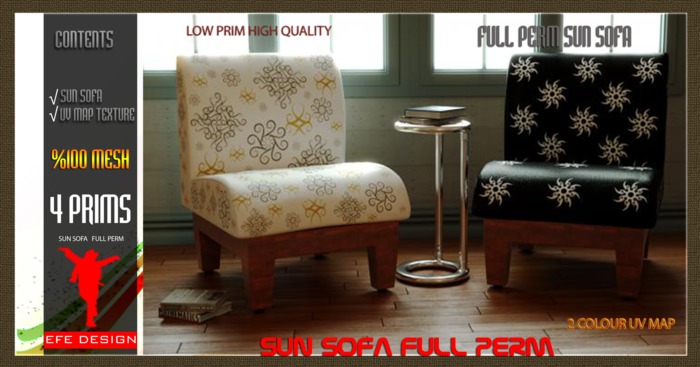 Sun Sofa Set Full perm