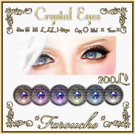"Farouche"Crystal Eyes