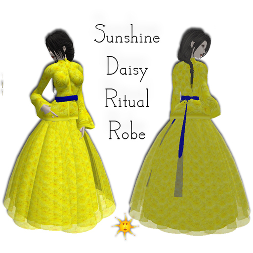 .: CS :. Sunshine Daisy Ritual Robe
