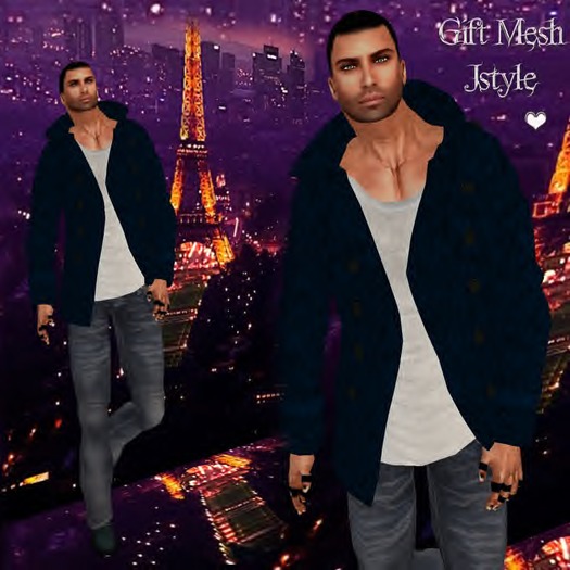 GIFT AVATAR MAN MESH JACKET
