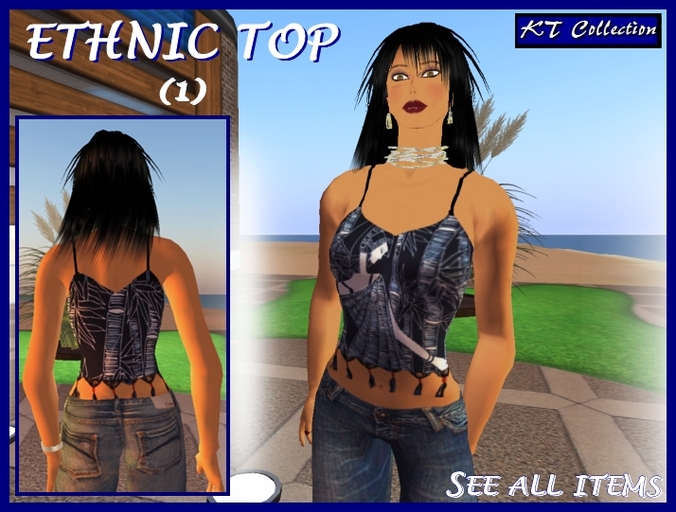 ETHNIC TOP -1- Trans
