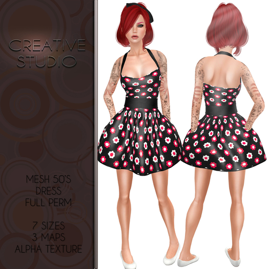 - CREATIVE STUDIO - 50's Dress DEMO 