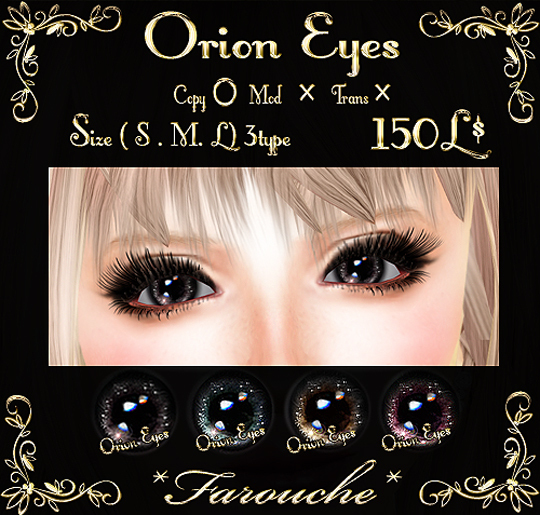 "Farouche"Orion Eyes