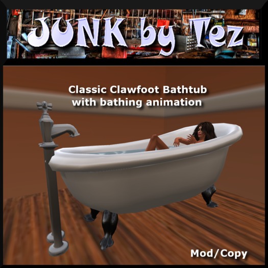 JUNK by Tez Bathtub