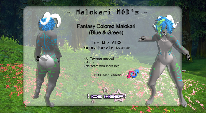 ! Ice Meep ! ~ Malokari MOD (Blue & Green)