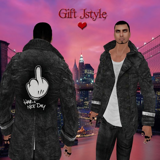 Second Life Marketplace - AVATAR COMPLETE MAN-JACKET MESH JSTYLE