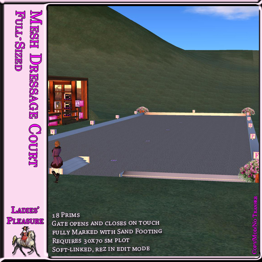 ~LP~ Dressage Ring (Boxed) Full Court