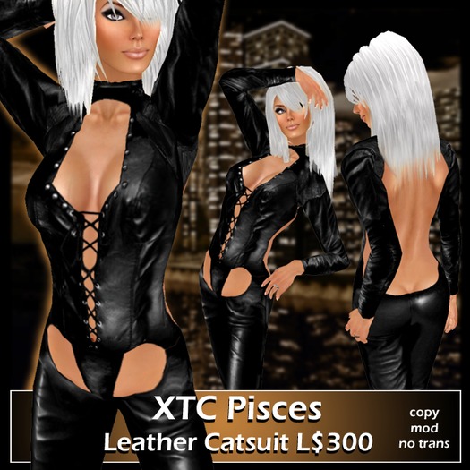 XTC Pisces Leather Catsuit