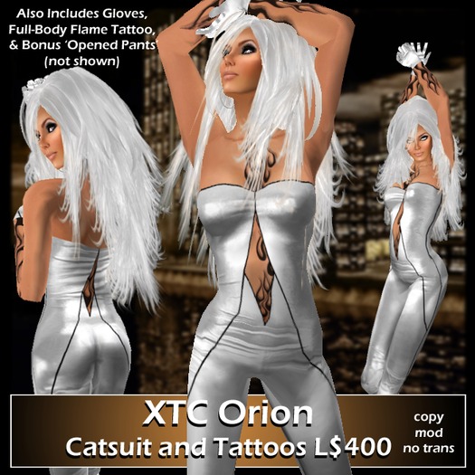 XTC Orion Leather Catsuit