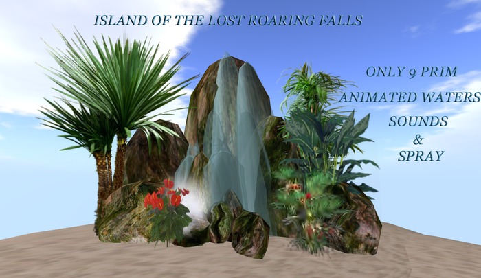 ISLAND OF THE LOST ROARING FALLS