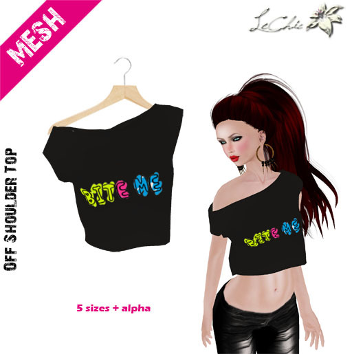 .:.Le Chic.:. Off Soulder - Bite Me