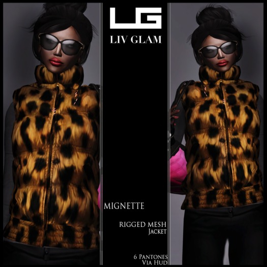 [LIV-Glam]*WINTER-2012*MIGNETTE-Padded Vest [WearMe] 