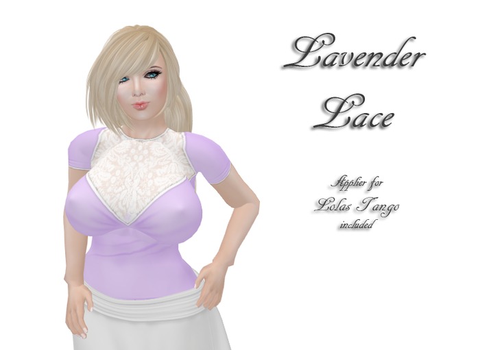 {Peachy} Lavender Lace BOX