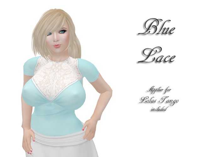{Peachy} Blue Lace BOX