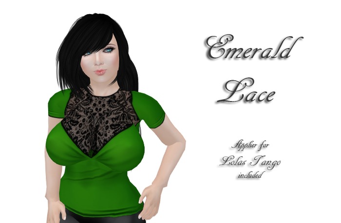 {Peachy} Emerald Lace BOX