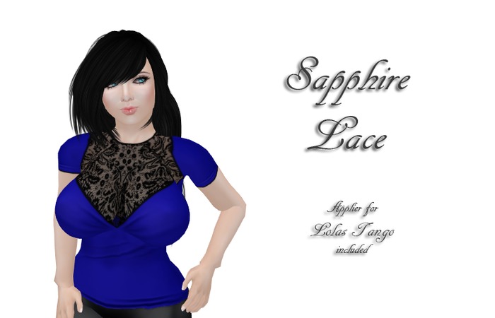 {Peachy} Sapphire Lace BOX