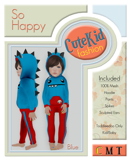 CuteKid Fashion - Dixxie Spring - Blue