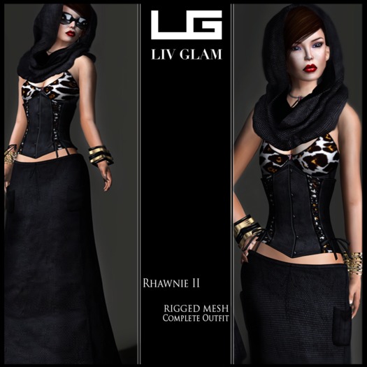 LIV-Glam]WINTER-2012- Rhawnie Outfit II HudWearMe Demo