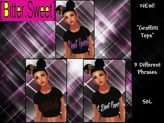 Graffitti Tops [Bitter.Sweet]