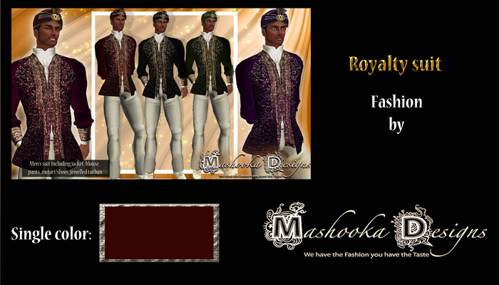 :Mashooka: Royalty suit {red}