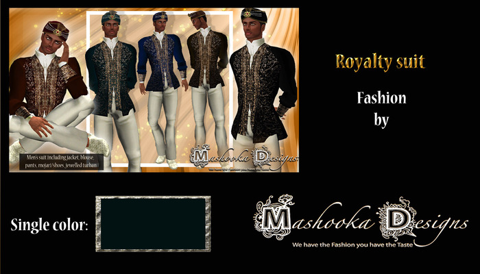 :Mashooka: Royalty suit {ocean}